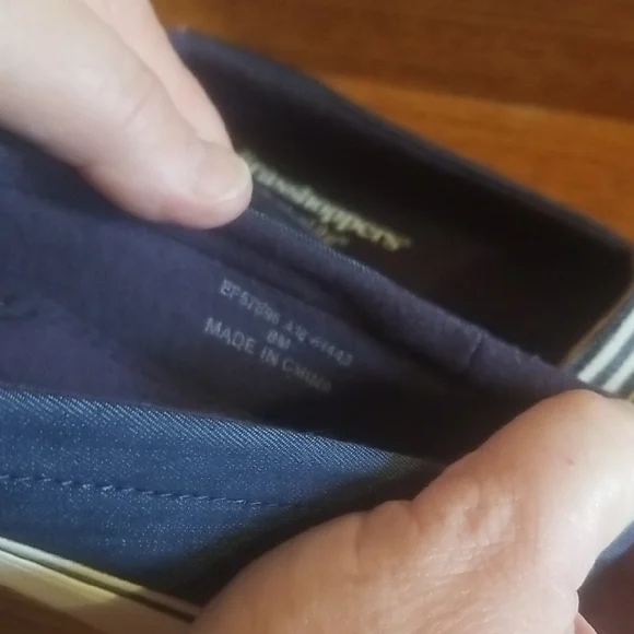 Earth Spirit Women's Navy and Beige Striped Loafers - Picture 4 of 4